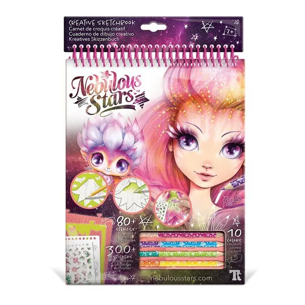 Продукт Nebulous Stars - Творческа книга за рисуване, Петулия - 0 - BG Hlapeta