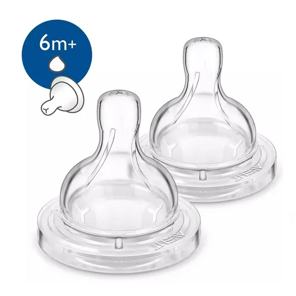Philips Avent Classic+ Anti-colic 6m+ Y-образен прорез - Биберон за гъсти храни