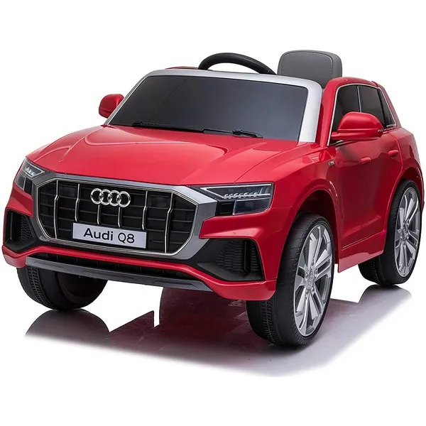 Продукт Акумулаторен джип  Audi Q8 12V с меки гуми и кожена седалка  - 0 - BG Hlapeta