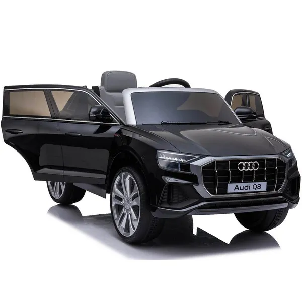 Продукт Акумулаторен джип  Audi Q8 12V с меки гуми и кожена седалка  - 0 - BG Hlapeta
