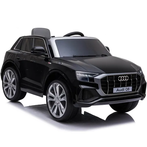 Продукт Акумулаторен джип  Audi Q8 12V с меки гуми и кожена седалка  - 0 - BG Hlapeta