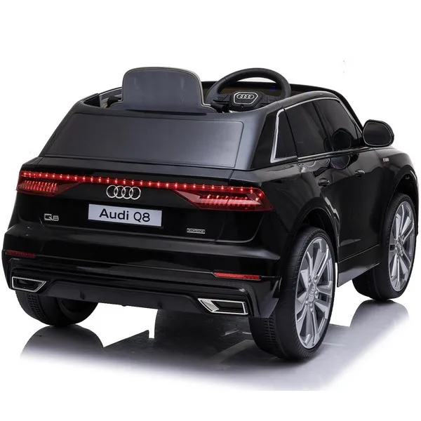 Продукт Акумулаторен джип  Audi Q8 12V с меки гуми и кожена седалка  - 0 - BG Hlapeta