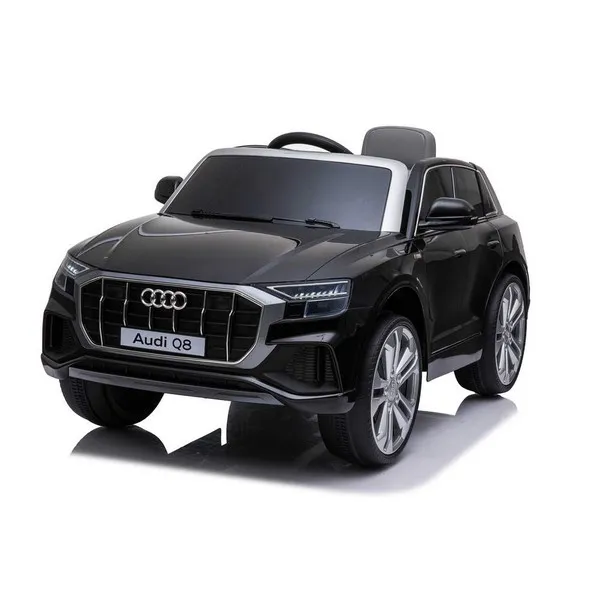 Продукт Акумулаторен джип  Audi Q8 12V с меки гуми и кожена седалка  - 0 - BG Hlapeta
