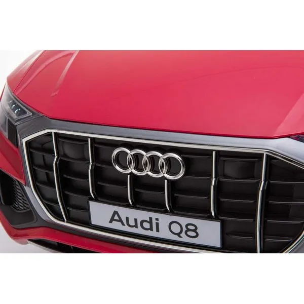 Продукт Акумулаторен джип  Audi Q8 12V с меки гуми и кожена седалка  - 0 - BG Hlapeta