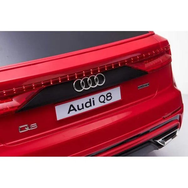 Продукт Акумулаторен джип  Audi Q8 12V с меки гуми и кожена седалка  - 0 - BG Hlapeta