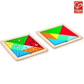 Hape - Танграм - Детска игра