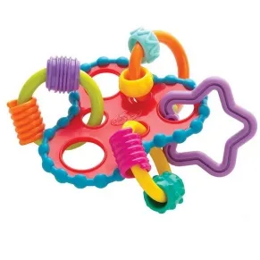 PLAYGRO - Дрънкалка с рингове, 3м+