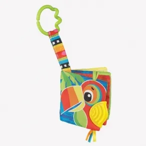 PLAYGRO Джунгла - Книжка-гризалка 3м+