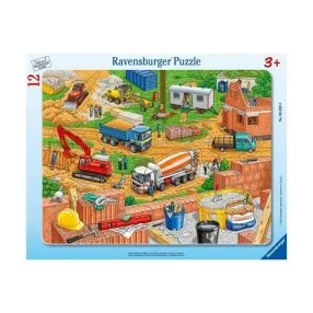 Ravensburger Строителна площадка - Пъзел 12ел. Ravensburger Строителна площадка - Пъзел 12ел.