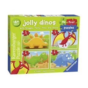 Ravensburger Весели динозаври - Моят първи Пъзел 2/3/4/5ел.