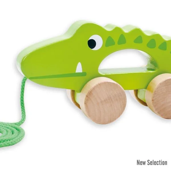 Продукт Andreu toys Крокодил - Играчка за дърпане - 0 - BG Hlapeta