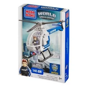Mega Bloks - NYPD хеликоптер - Конструктор 