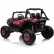 Двуместен акумулаторен джип SUPERSTAR 4Х4, батерии 24V с 2 кожени седалки, MP4 и меки гуми