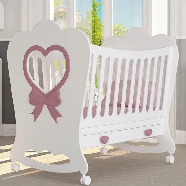 Bambino Casa Cuore Mio Rosa - Бебешко креватче Розово