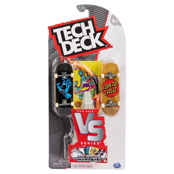 Продукт TECH DECK - Мини скейтборд 2 бр. с рампа за каскади VS SERIES, асортимент - 0 - BG Hlapeta