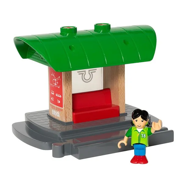 Продукт Brio-гара Record & Play Train Platform-играчка  - 0 - BG Hlapeta