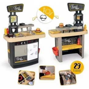 Smoby - Детска кухня с ресторант, 2 в 1