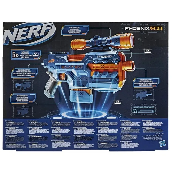 Продукт Nerf Elite 2.0 Phoenix CS6 - Бластер - 0 - BG Hlapeta