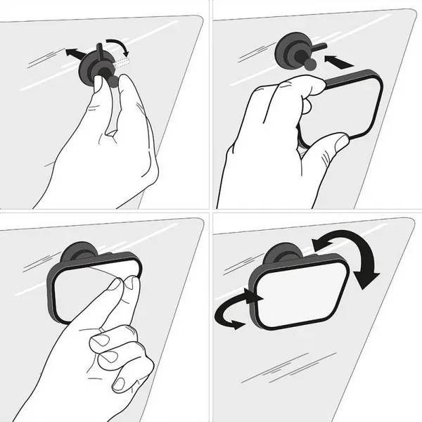 Продукт Reer - Огледало за обратно виждане - 0 - BG Hlapeta