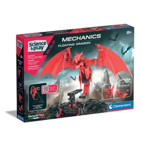 CLEMENTONI MECHANICS LABORATORY - Конструктор ДРАКОН 220ч. 