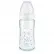 NUK First Choice - стъклено шише Temperature Control 240мл. със силиконов биберон за хранене 0-6мес. 2