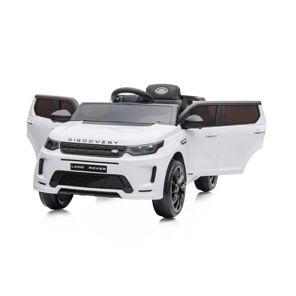 Продукт Акумулаторен джип Land Rover Discovery, 12V с меки гуми и кожена седалка - 0 - BG Hlapeta