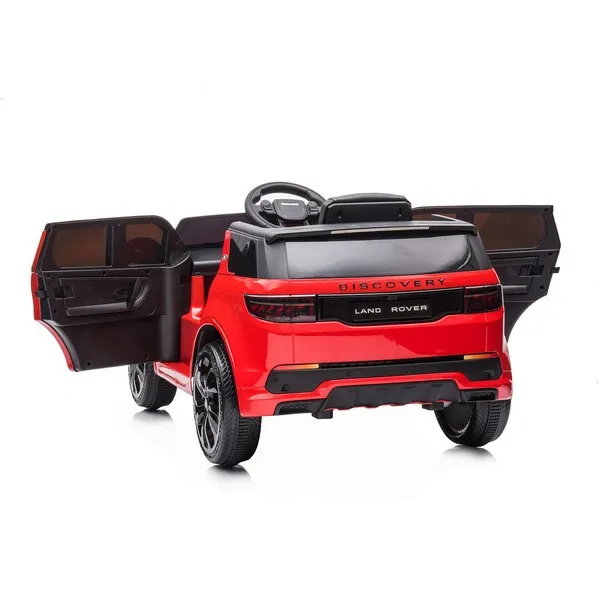 Продукт Акумулаторен джип Land Rover Discovery, 12V с меки гуми и кожена седалка - 0 - BG Hlapeta