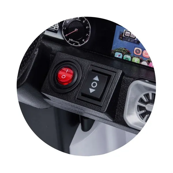 Продукт Акумулаторен джип Mercedes G63 AMG, 12V с меки гуми и отварящи се врати и амортисьори - 0 - BG Hlapeta