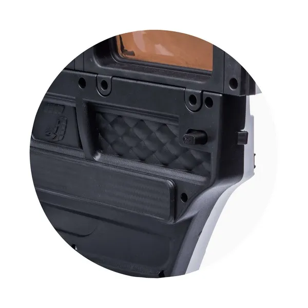 Продукт Акумулаторен джип Mercedes G63 AMG, 12V с меки гуми и отварящи се врати и амортисьори - 0 - BG Hlapeta