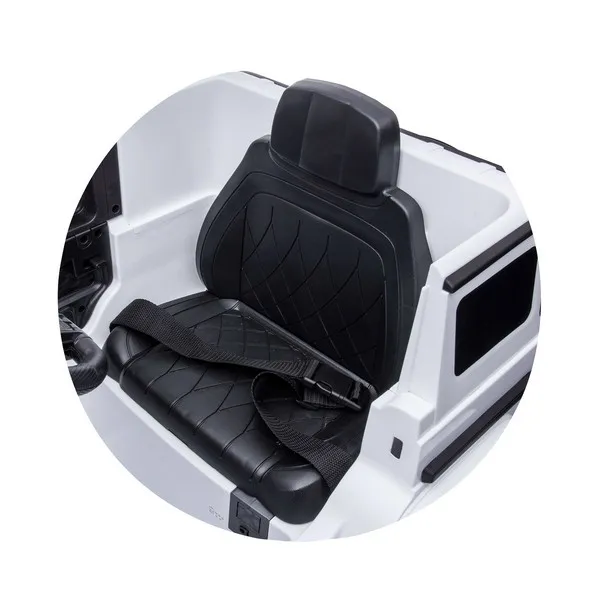 Продукт Акумулаторен джип Mercedes G63 AMG, 12V с меки гуми и отварящи се врати и амортисьори - 0 - BG Hlapeta