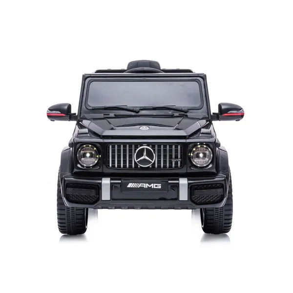 Продукт Акумулаторен джип Mercedes G63 AMG, 12V с меки гуми и отварящи се врати и амортисьори - 0 - BG Hlapeta