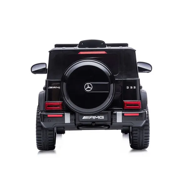 Продукт Акумулаторен джип Mercedes G63 AMG, 12V с меки гуми и отварящи се врати и амортисьори - 0 - BG Hlapeta