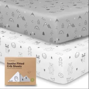 KeaBabies - Чаршафи От Органичен Памук 2 Броя 60х120См