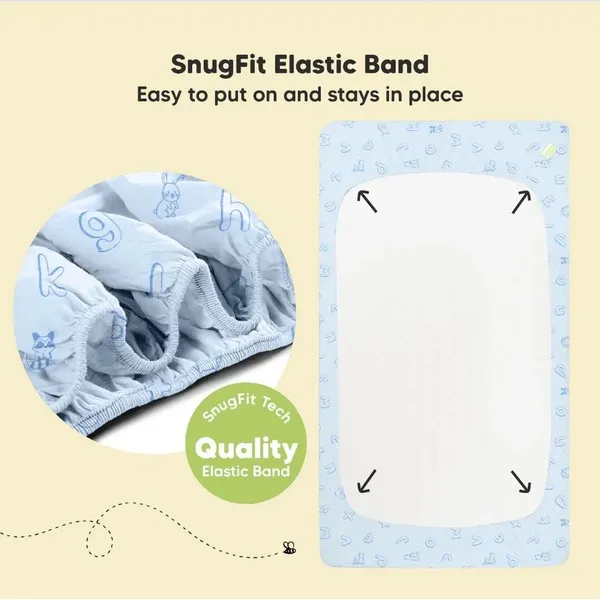 Продукт KeaBabies - Чаршафи От Органичен Памук 2 Броя 60х120См - 0 - BG Hlapeta