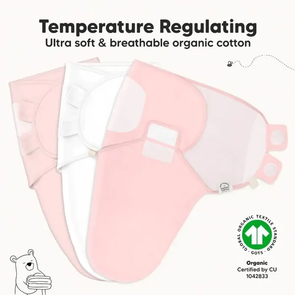 Продукт KeaBabies - Пелени За Повиване Organic 0-3 Месеца 3Бр - 0 - BG Hlapeta