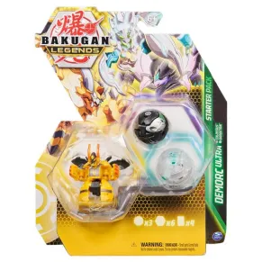 BAKUGAN LEGENDS - Стартов пакет 3 Топчета Асортимент