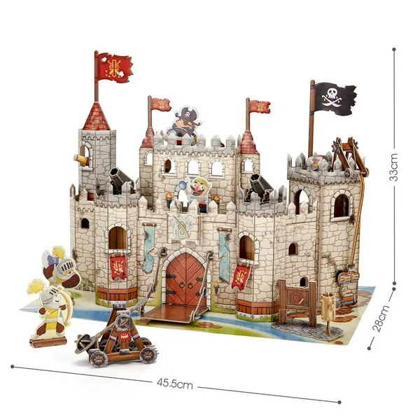 Продукт CubicFun - 3D Pirate Knight Castle - Пъзел 183ч - 0 - BG Hlapeta