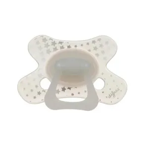 Difrax Pacifier Dental Glow in the Dark - Ортодонтична залъгалка 6+ м