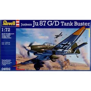 Revell Юнкерс Ju 87 G/D - Сглобяем модел