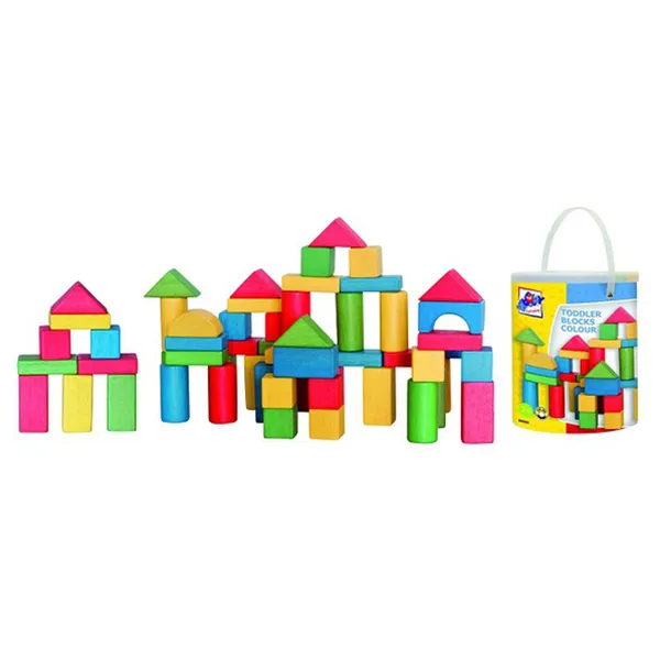 Woody Дървен конструктор 100 части