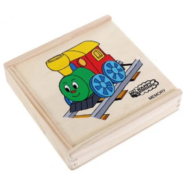 Продукт Woody Мемо игра  Веселото влакче - 0 - BG Hlapeta