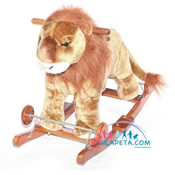 Плюшено Лъвче за яздене