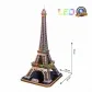 Продукт CubicFun Eiffel Tower - 3D Пъзел с LED - 2 - BG Hlapeta