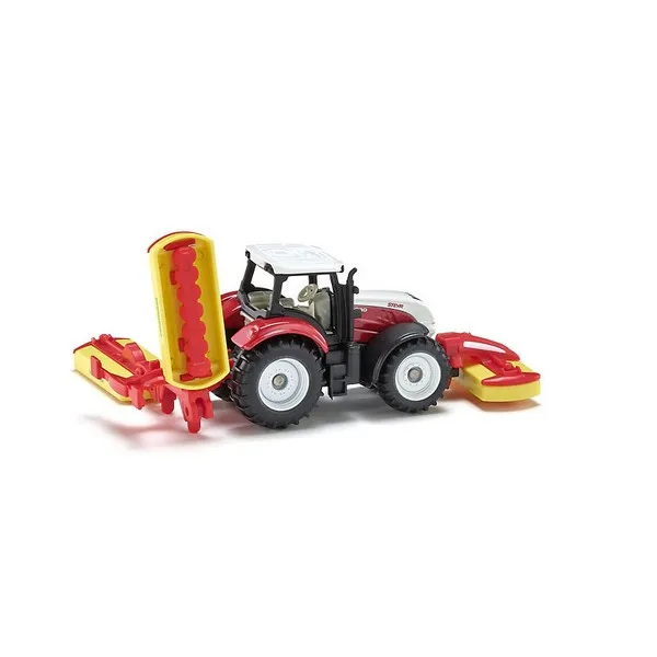 Продукт Siku Steyr  - трактор  в комбинация с косачка - 0 - BG Hlapeta