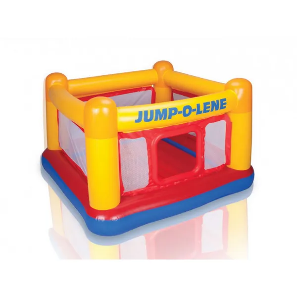 Продукт Intex Jump-O-Lene - Детски надуваем батут Къща, 174х174х112см. - 0 - BG Hlapeta