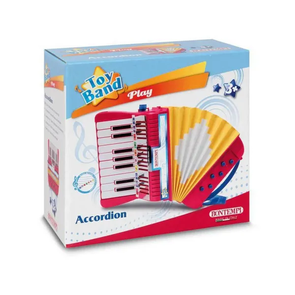 Продукт Bontempi - Акордеон 17 клавиша 6 баса - 0 - BG Hlapeta