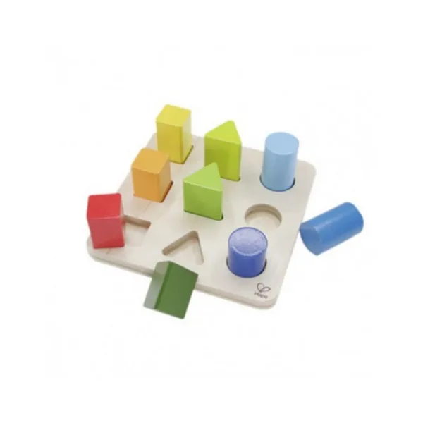 Продукт Hape - Дървенa игра сортер с геометрични фигури - 0 - BG Hlapeta
