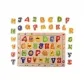 Продукт Hape - Дървена дъска пъзел с букви - 2 - BG Hlapeta