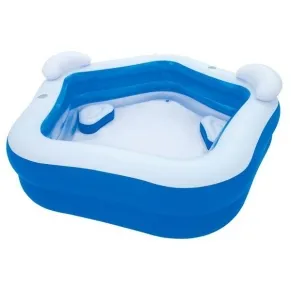 Bestway - Надуваем басейн с 2 възглавнички 213 x 207 x 69 см.