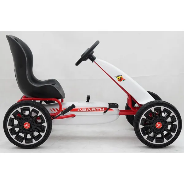 Продукт Картинг Abarth Pedal Go Kart с меки гуми, лицензиран модел  - 0 - BG Hlapeta